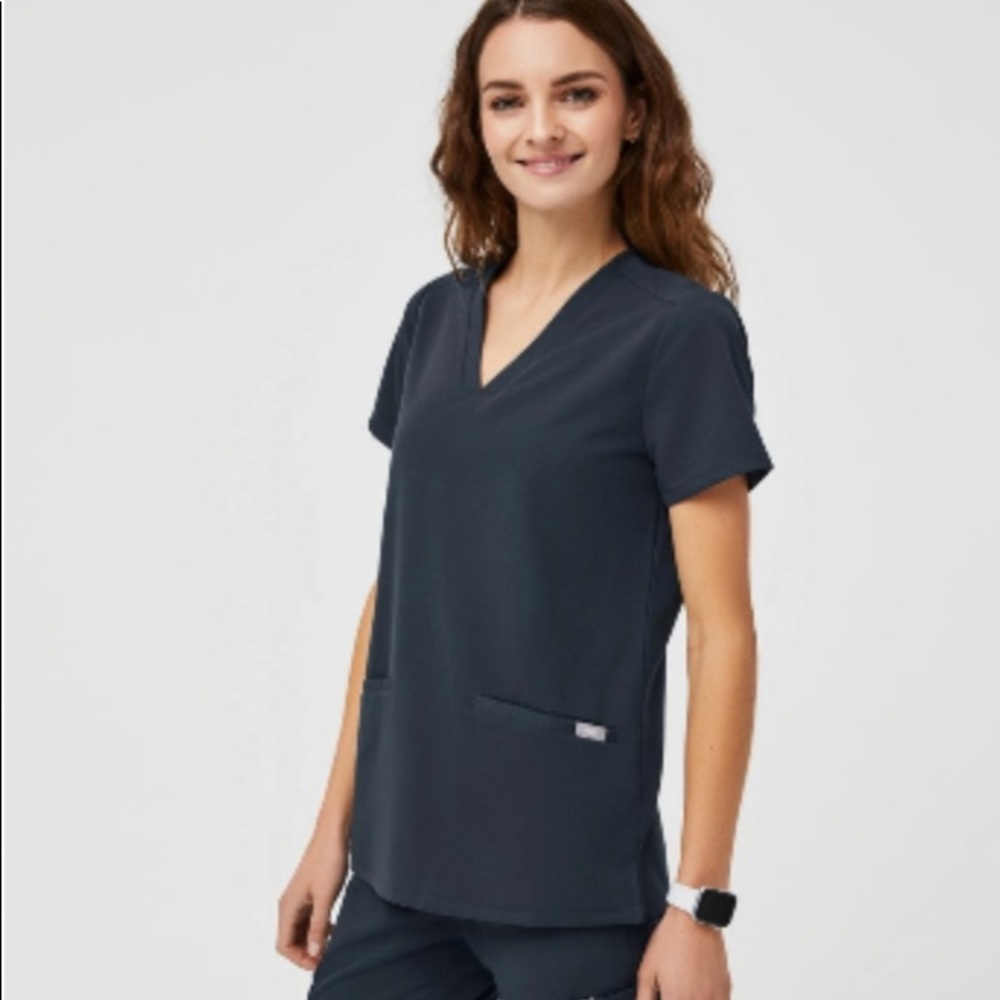 Dark Harbor FIGS Casma scrub top